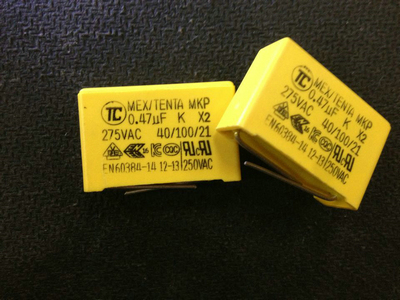 0.47uf 275V P22MM